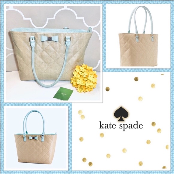 NWOT Kate spade | Renny Drive Straw Tote Bag - Picture 4 of 16